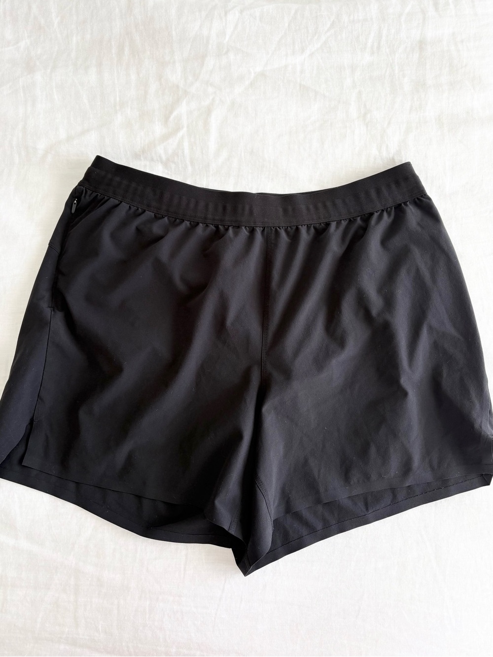 Men’s All in Motion Black Brief Lined Athletic Shorts